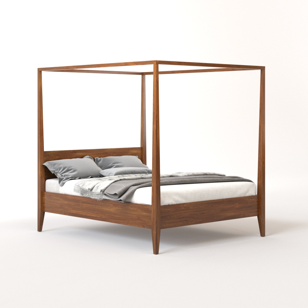 Кровать с балдахином - Дизайнерские Мебель и Освещение